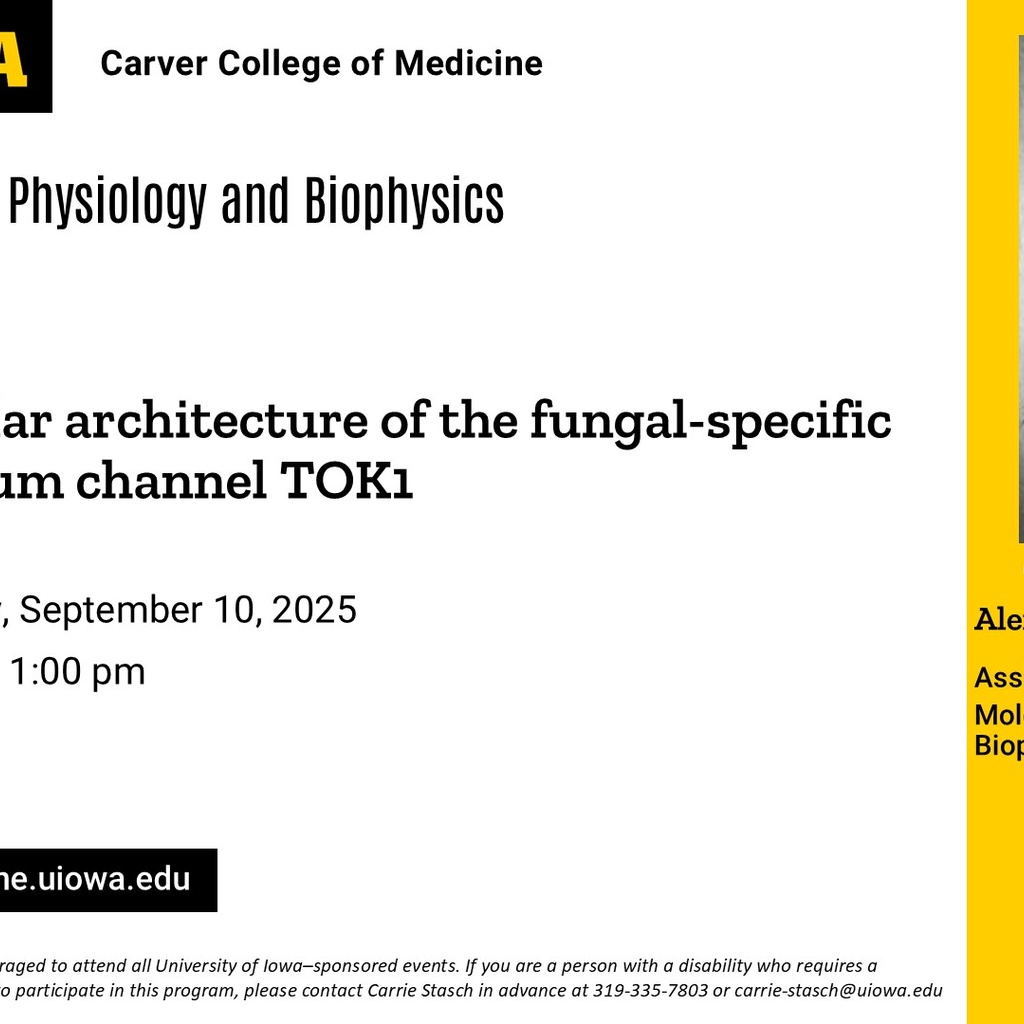 Molecular Physiology and Biophysics Workshop, Alexandria Miller, PhD promotional image